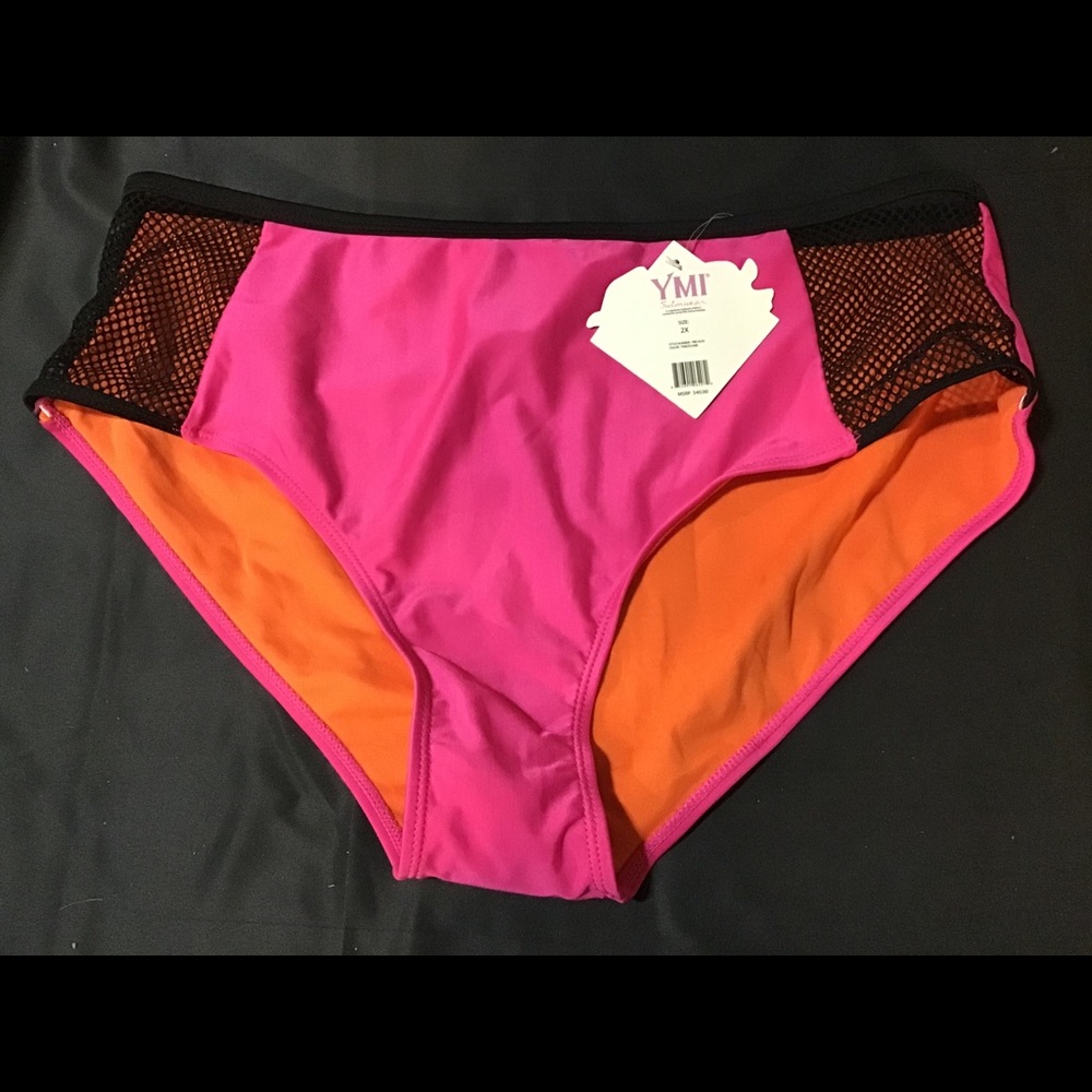 YMI BATHING SUIT BOTTOMS 2X NWT